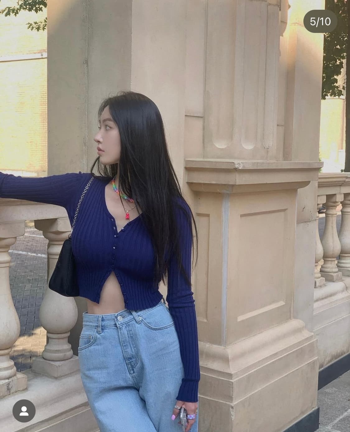 (새상품급) 페일제이드 맥가디건 네이비 상품이미지1