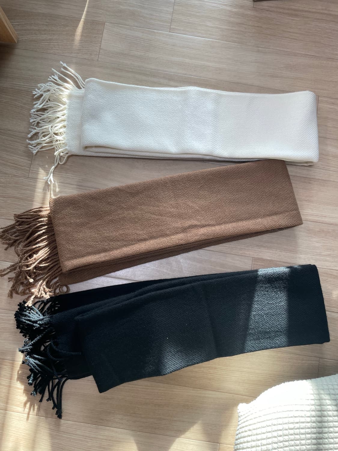 유니클로 히트텍 스카프 머플러 (블랙,아이보리,베이지) 상품이미지1