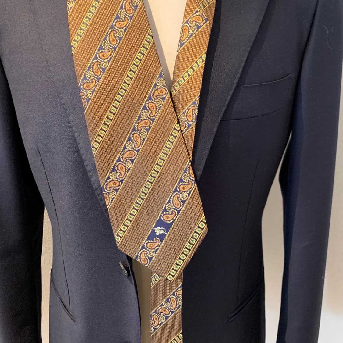 버버리(BURBERRY) 명품 클래식 정장넥타이 A+등급 최상급 9.2 상품이미지2