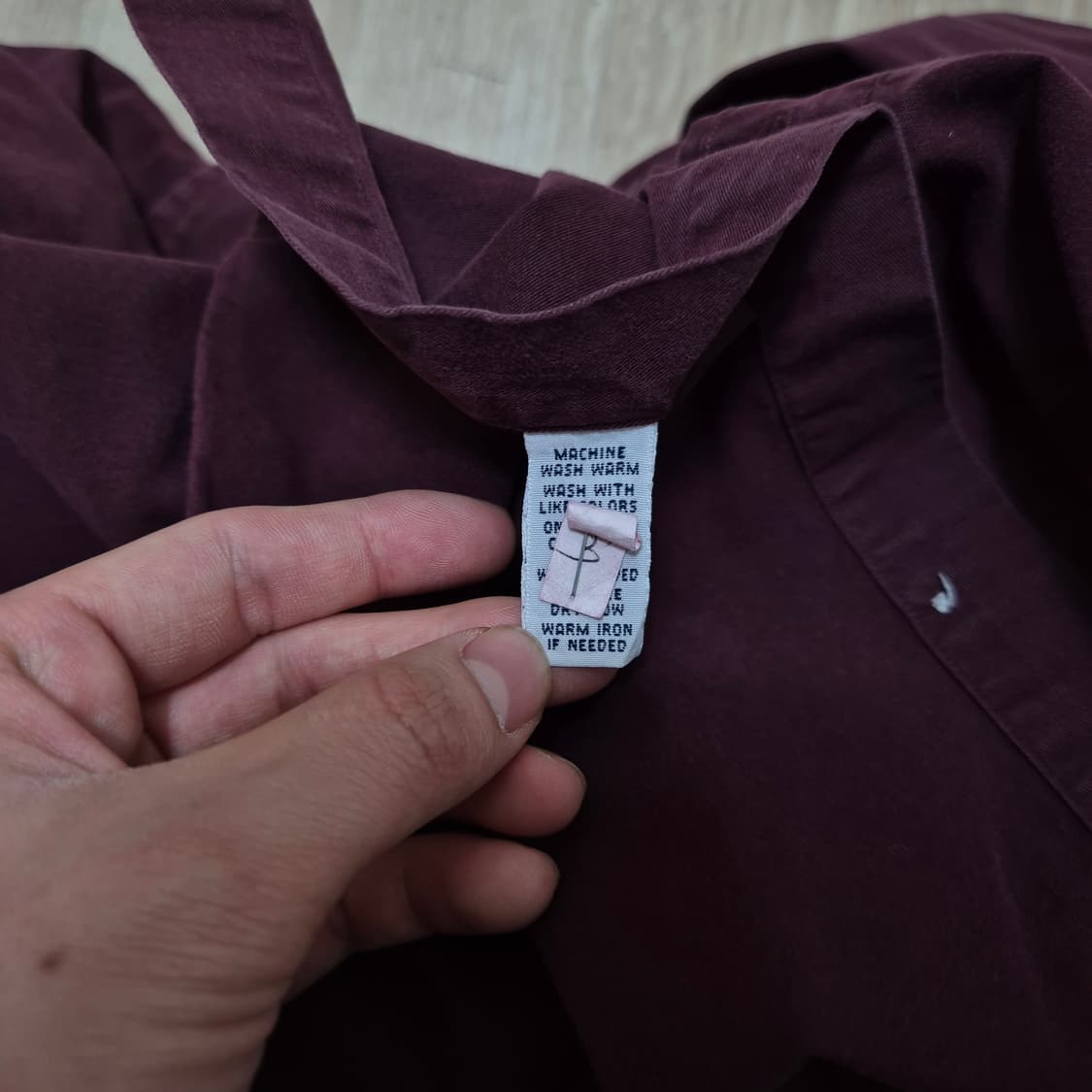 폴로 랄프로렌 스몰포니 클래식핏 버튼 다운 셔츠 M(95) 상품이미지7