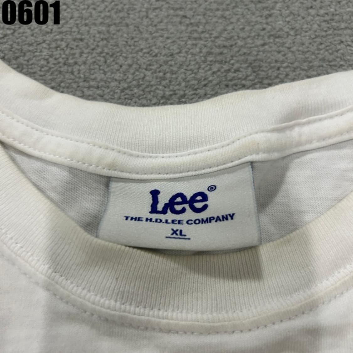 Lee 화이트 반팔티  상품이미지2