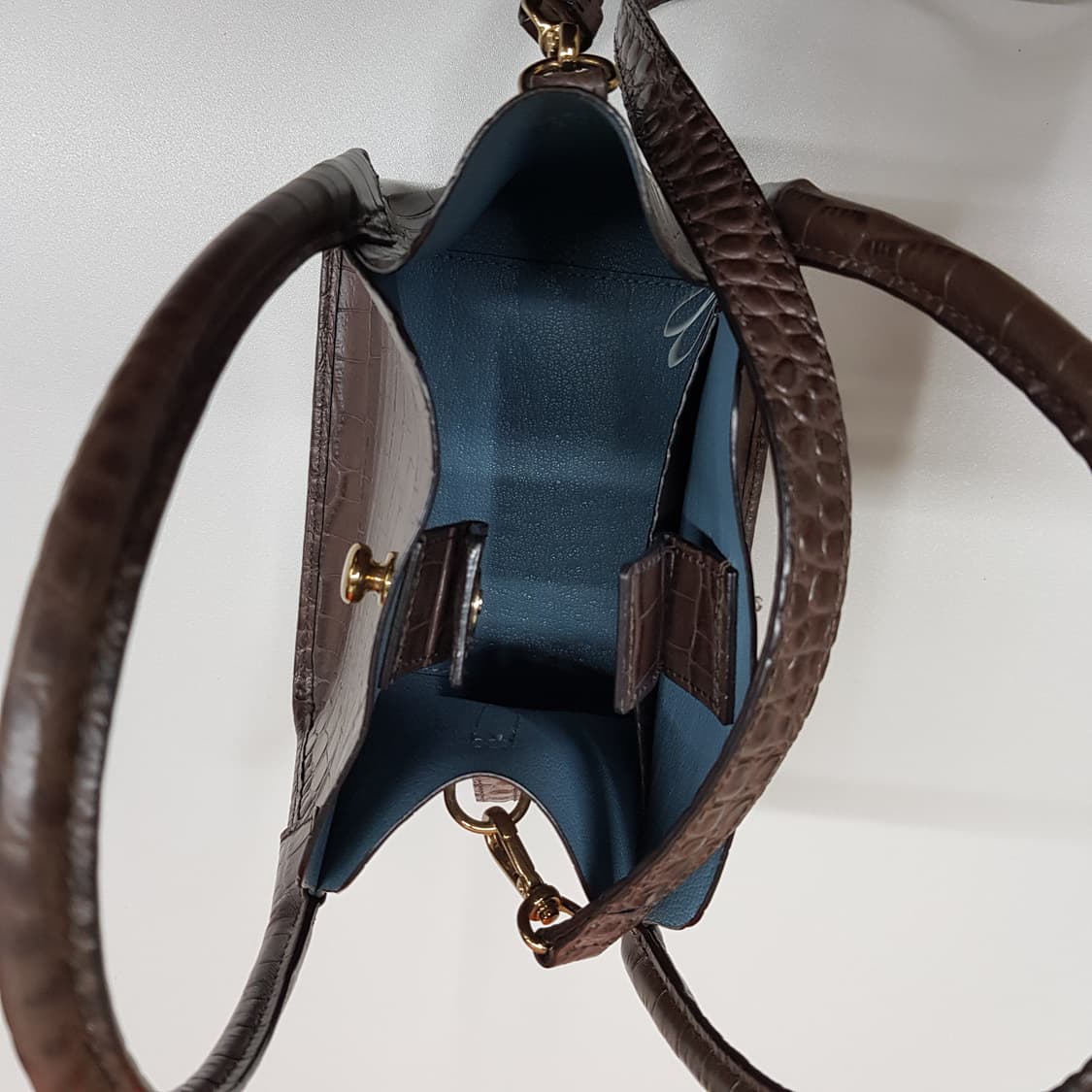 한섬 DECKE 덱케 클레프 크로커 토트백 상품이미지5