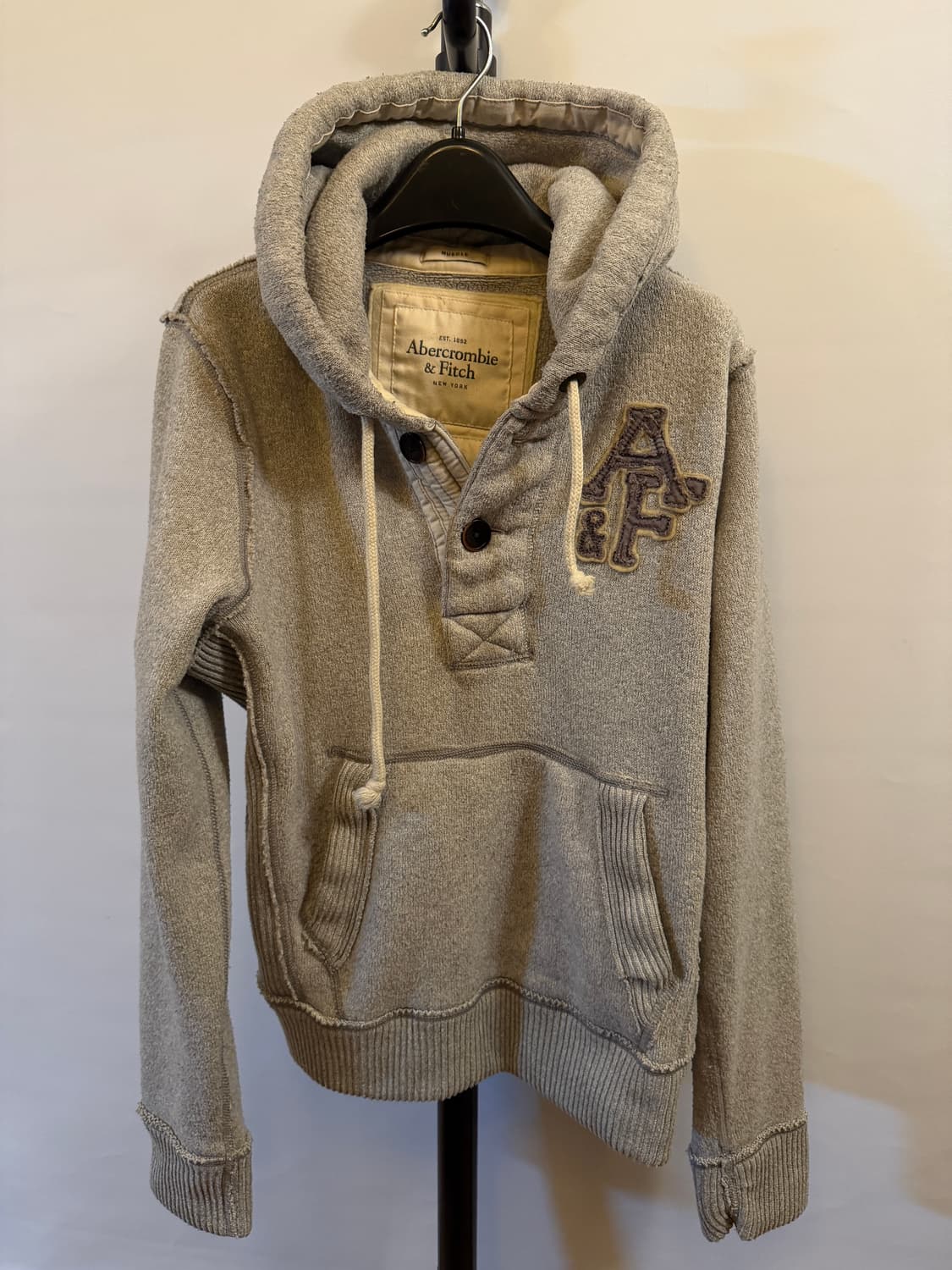 아베크롬비 국내유일 y2k 헨리넥 후드 상품이미지3