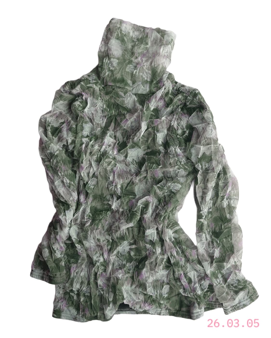 Floral top+skirt set 상품이미지2