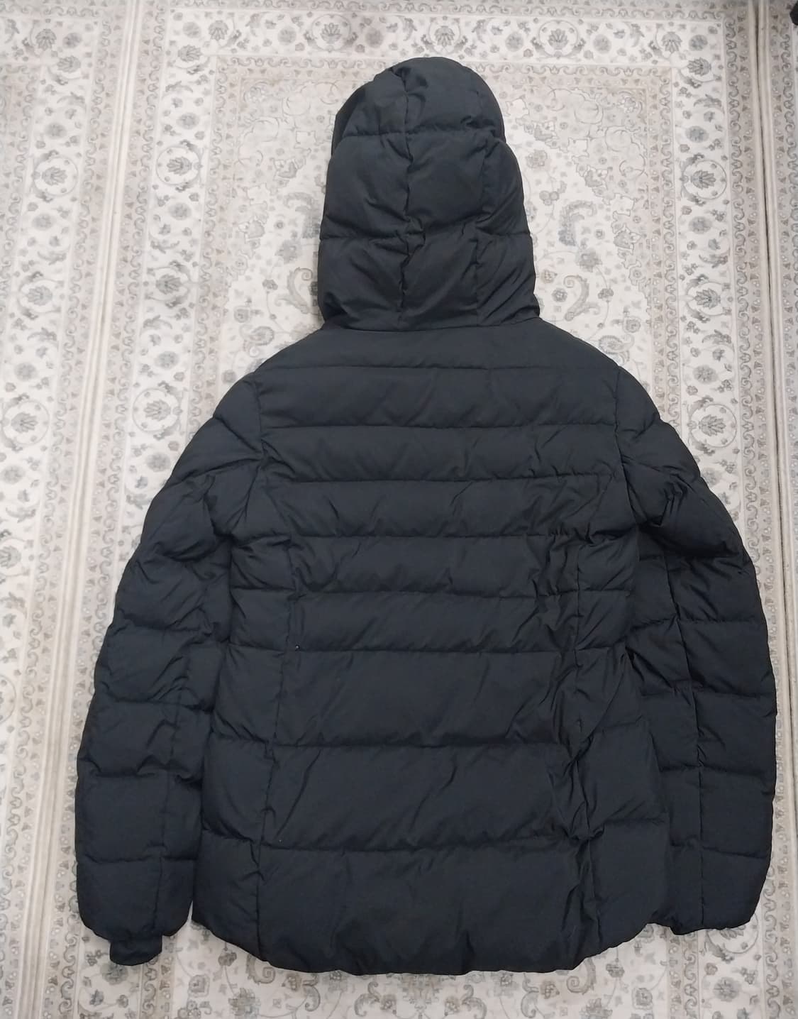 푸마 블랙 후드 패딩 점퍼 L 상품이미지3