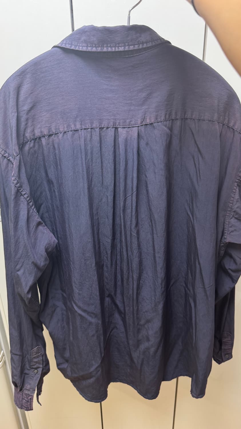 해칭룸 라나셔츠 네이비 사이즈4 상품이미지3