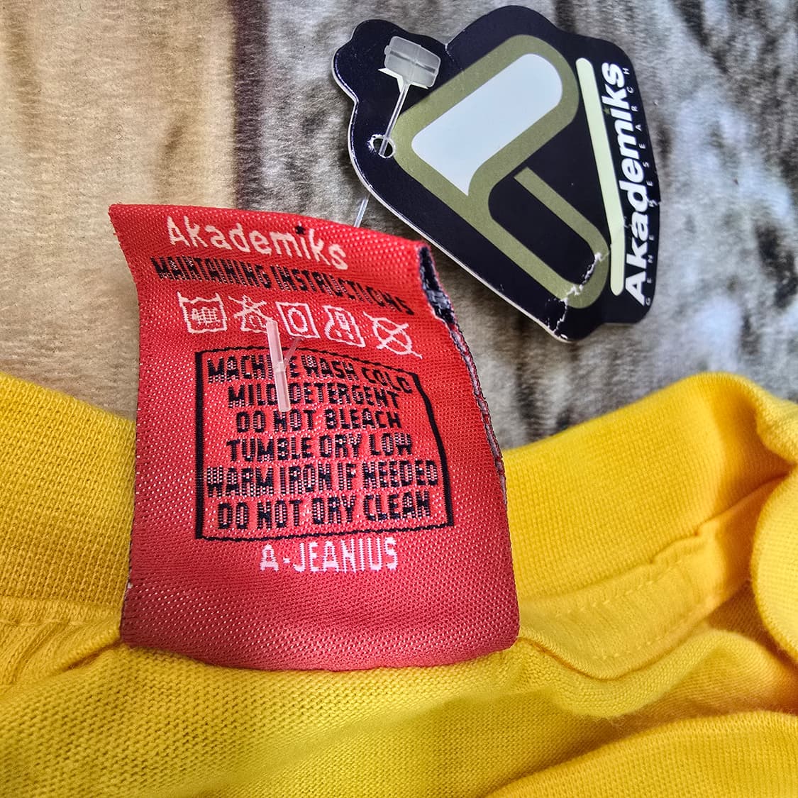 빈티지 90s~00s 아카데믹스 힙합 스트리트 티셔츠 XL 상품이미지5