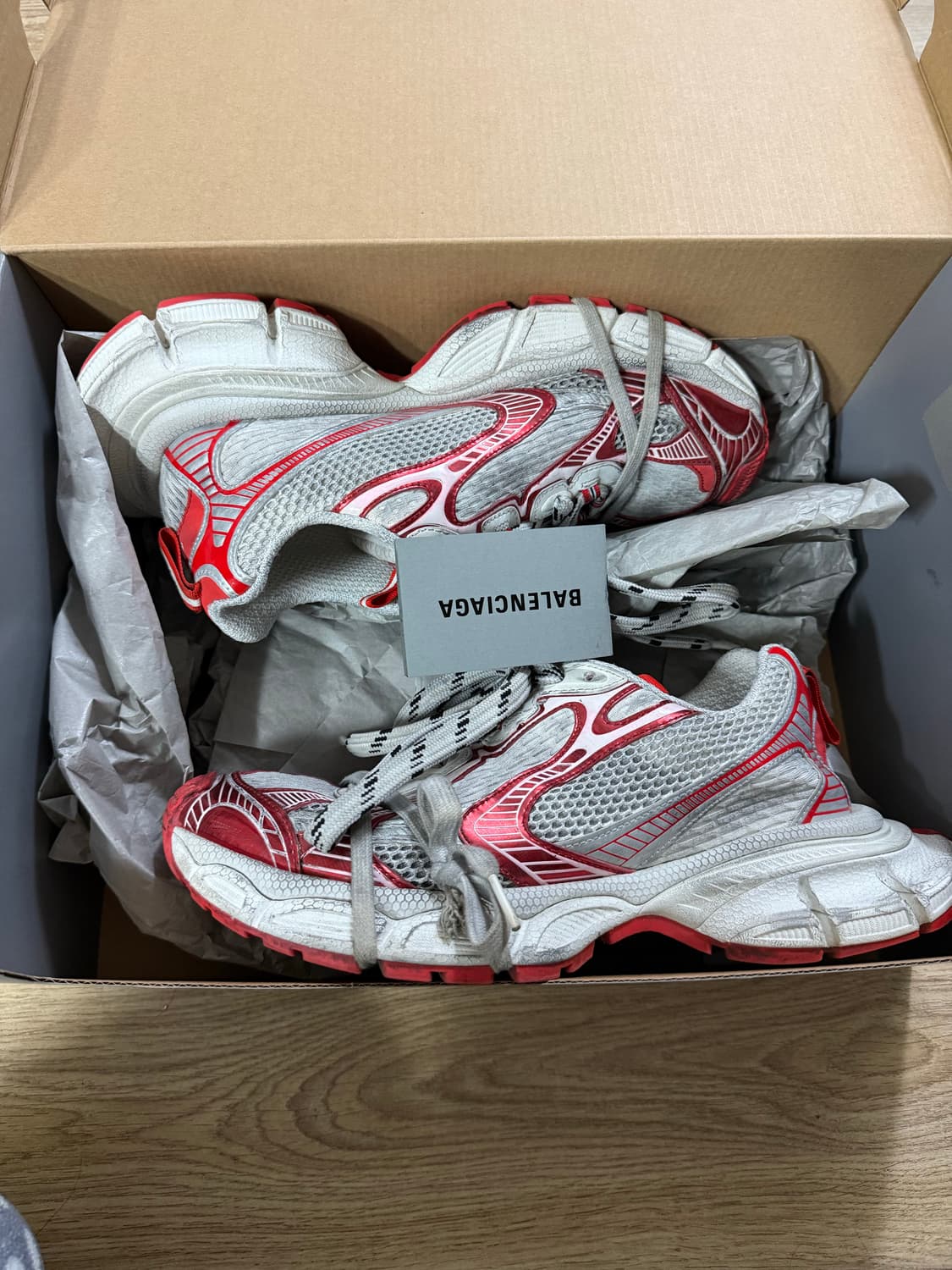 발렌시아가 3xl 레드 41사이즈 상품이미지5