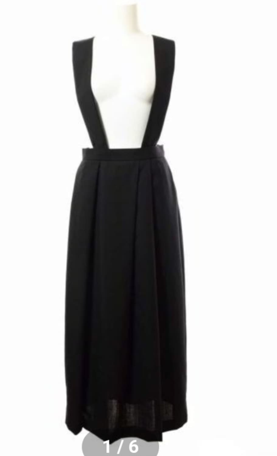 ENFOLD 엔폴드 하드 울 플리츠 점퍼스커트 상품이미지3