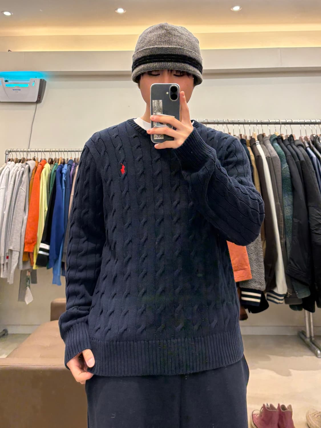 폴로 랄프로렌 꽈배기 니트 상품이미지8