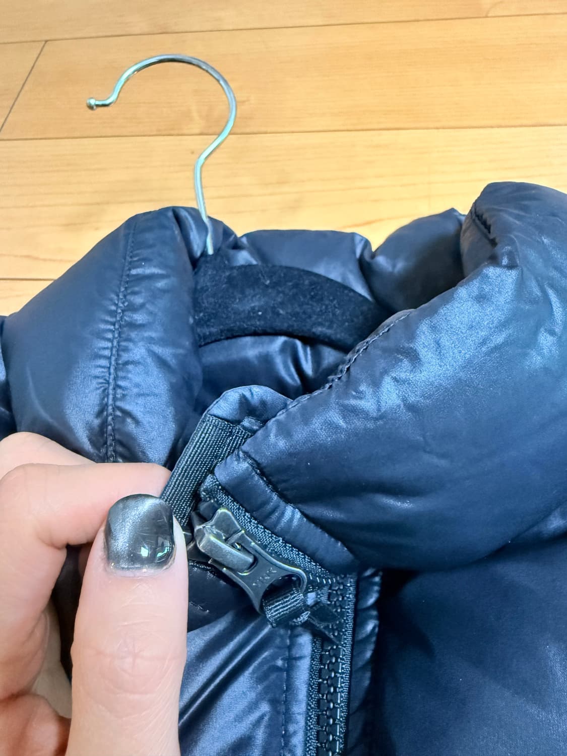 노스페이스 눕시 숏 자켓 블랙 m 상품이미지2