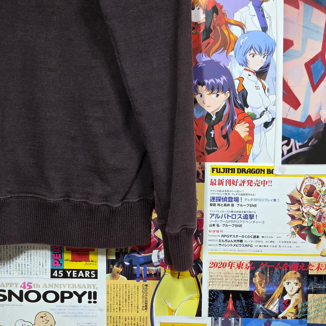 JPN 사이드 절개 그런지 아노락 후드티 상품이미지7