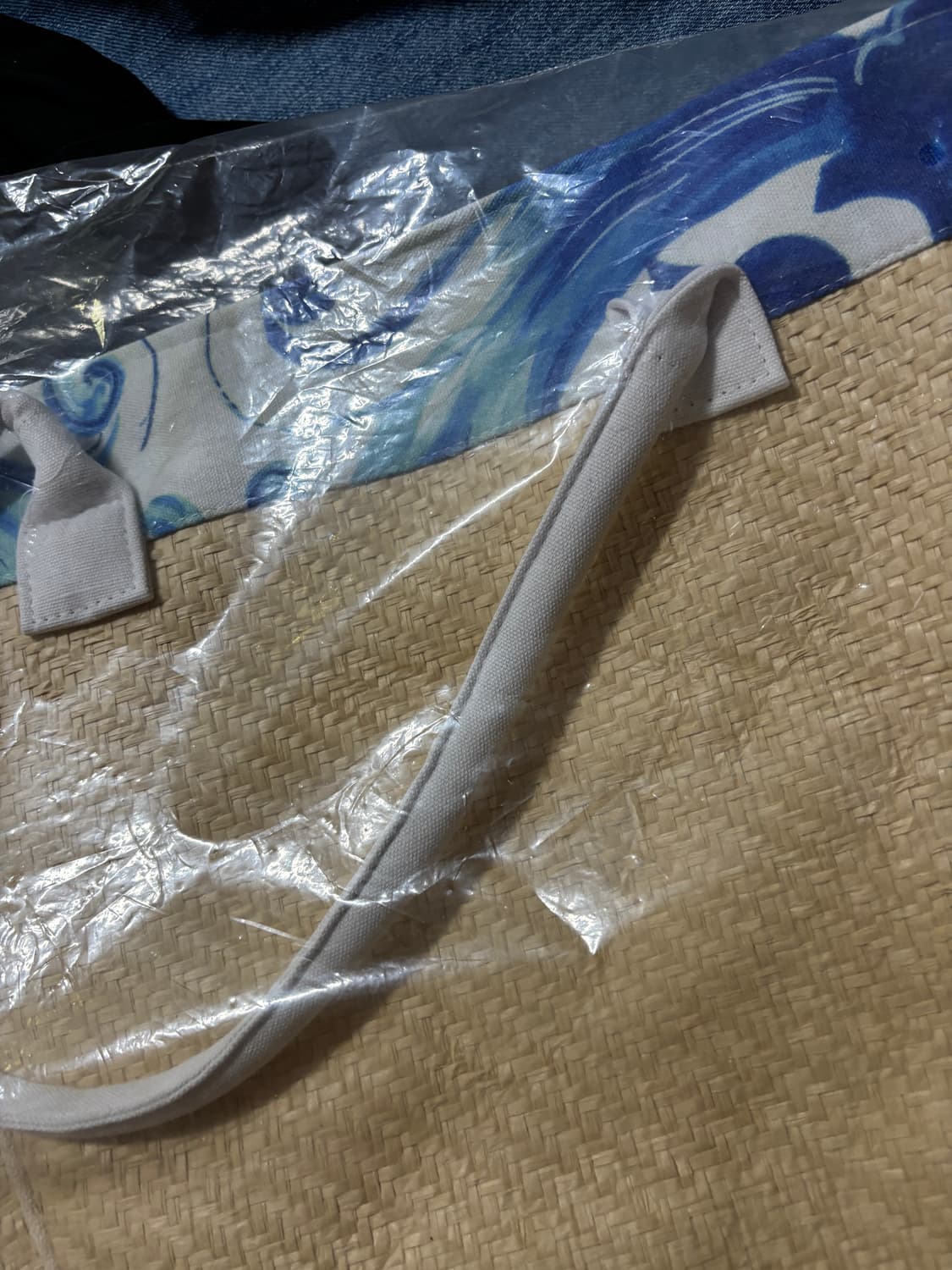 미사용) 돌체앤가바나 라피아 토트백 플라워 백  상품이미지9