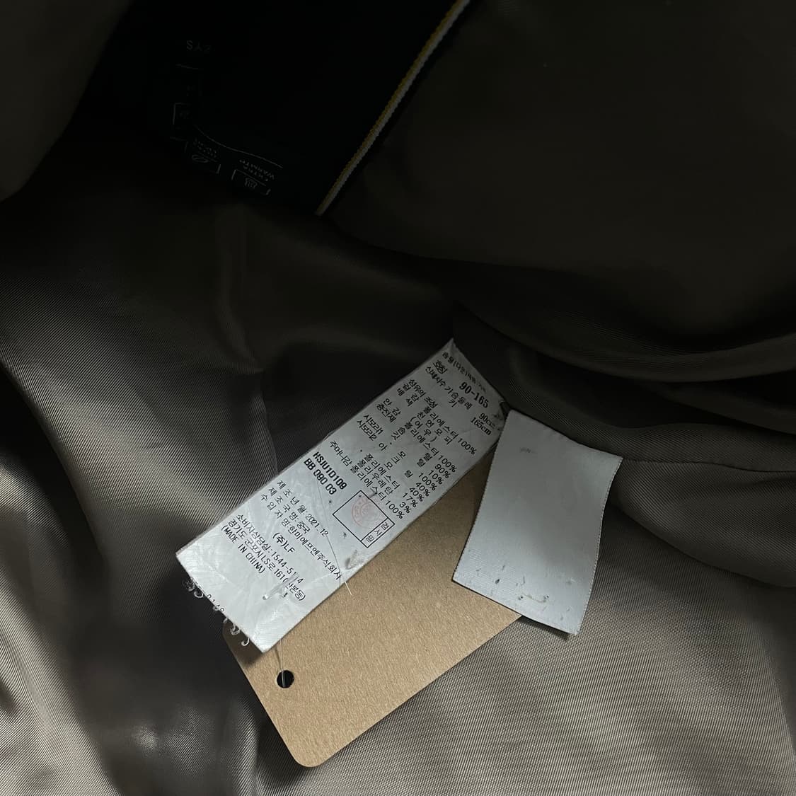 HAZZYS 헤지스 우먼스 구스다운 패딩 자켓o 4962 상품이미지5