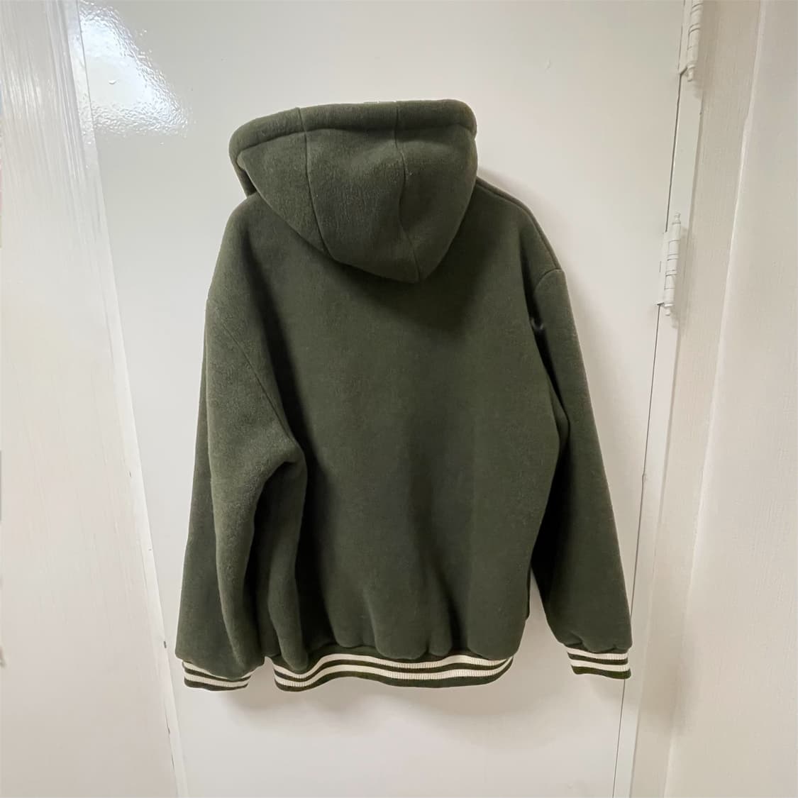 MLB 쉐르파 후드 야구자켓 스타디움 자켓 바시티 자켓 상품이미지3