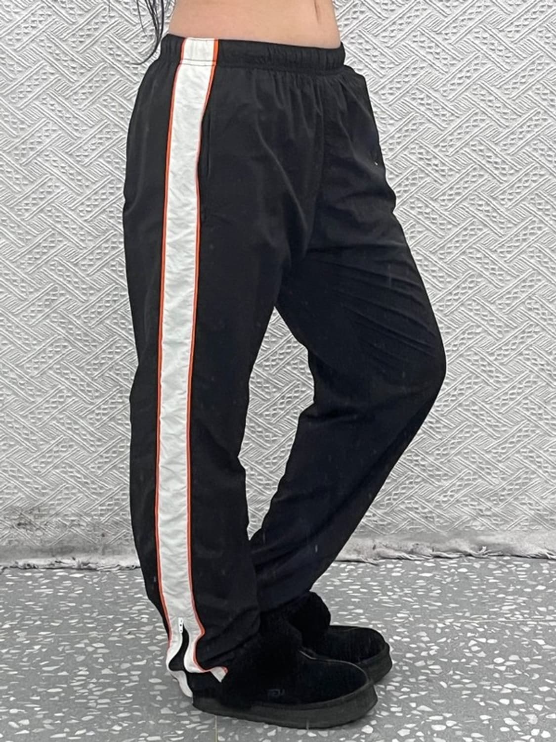 널디 레트로 빈티지 Y2K 오렌지 라인 트랙팬츠 M C09075 상품이미지1