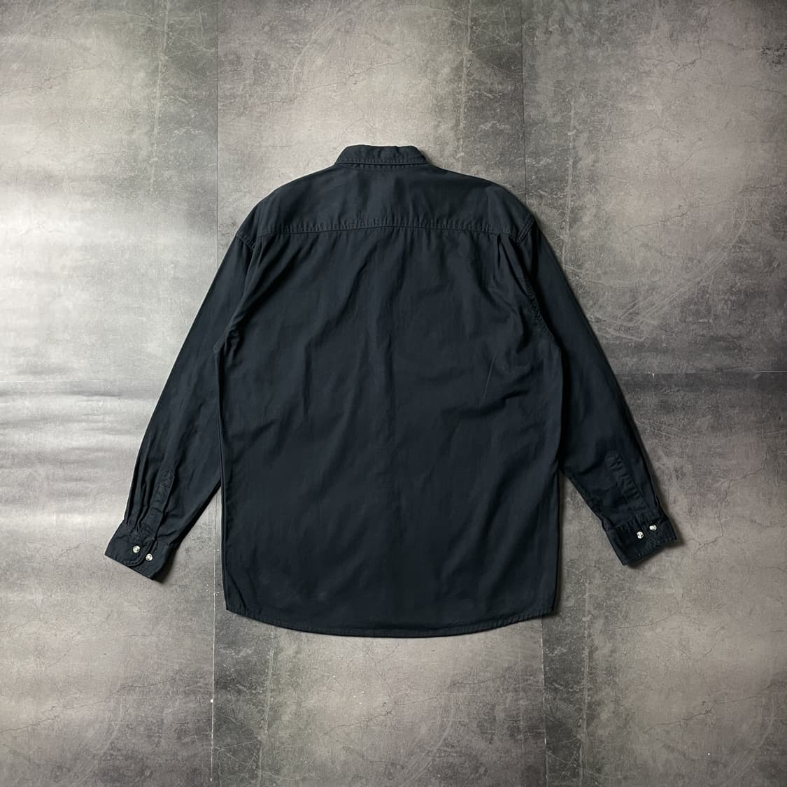 TEXX 빈티지 블랙 코튼 워크 셔츠 A00567 상품이미지6