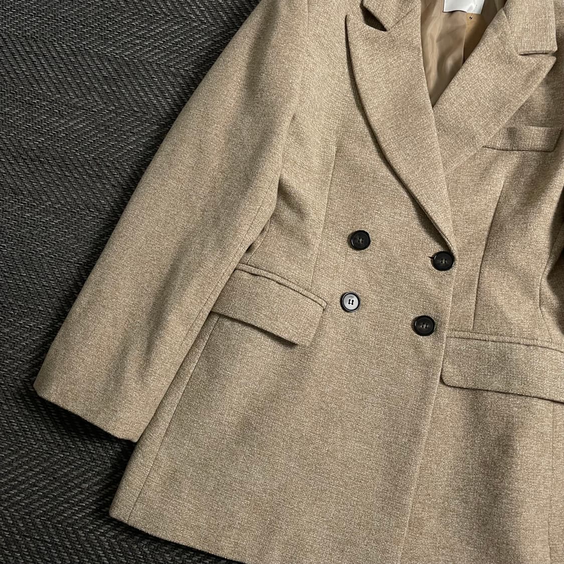 빈티지 우먼스 더블 하프 코트 o 4637 상품이미지2