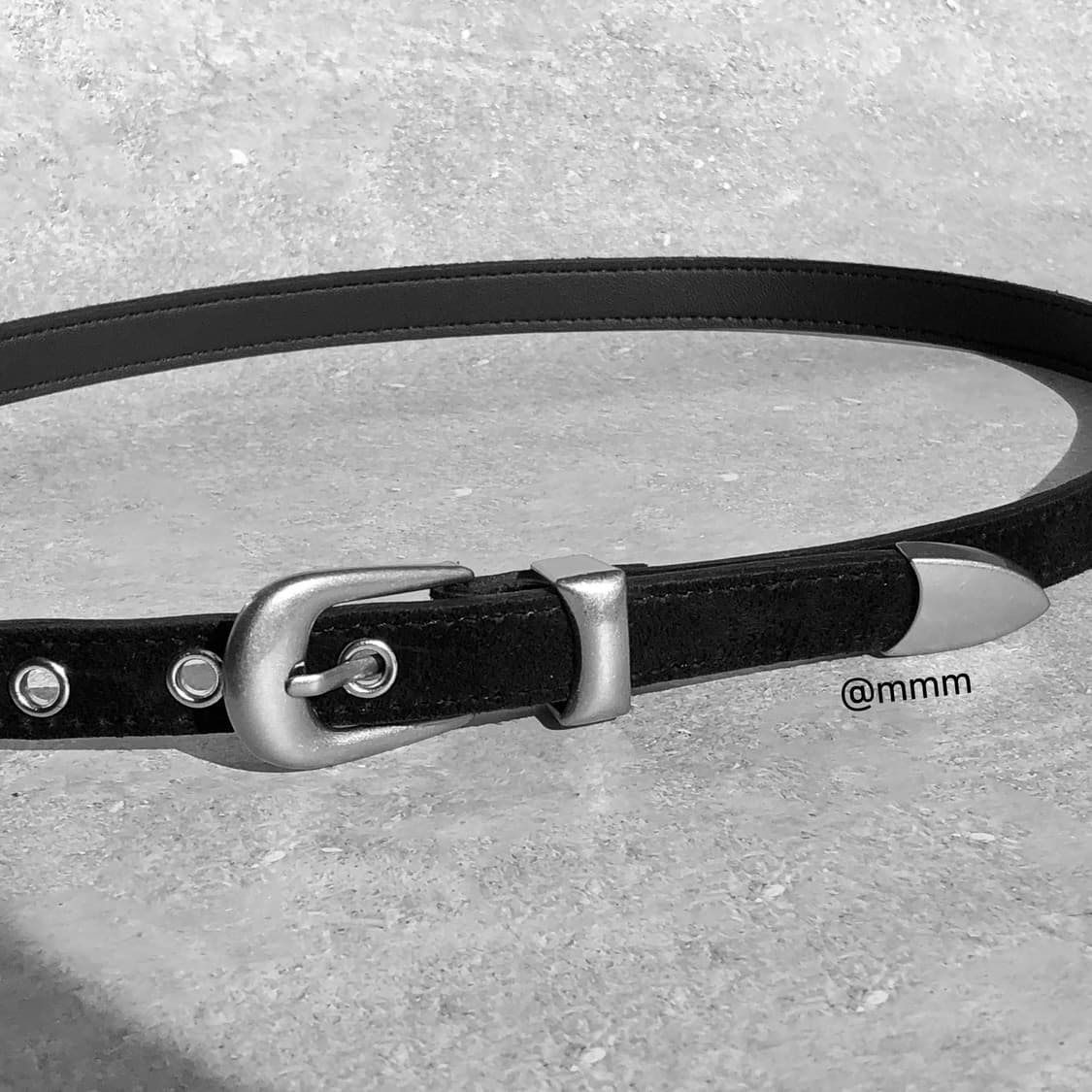 스웨이드 아일렛 웨스턴 벨트 상품이미지3