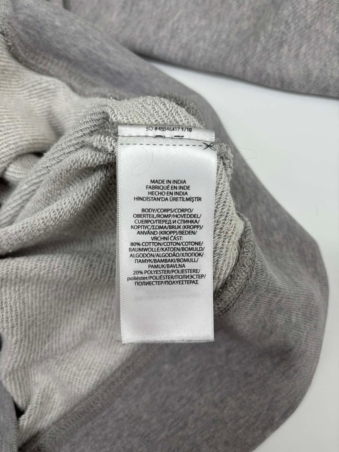 폴로 랄프로렌 신형 큐알택 그레이 후드집업 희귀져지(XL) 상품이미지6