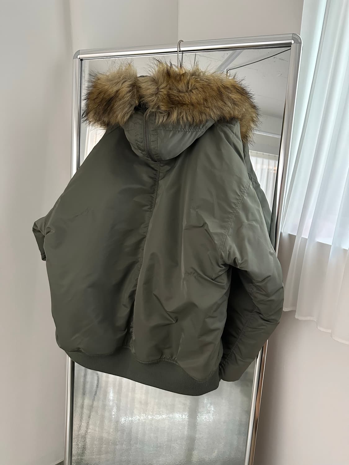 BeAMS 빔즈 N2B N3B 프리마로프트 퍼 항공 점퍼 플라이트 자켓  상품이미지2