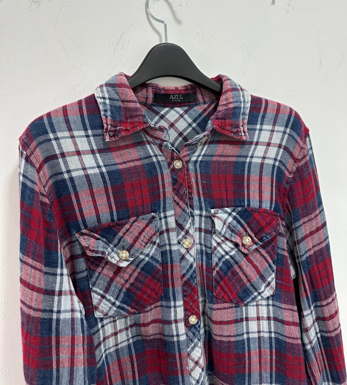 AZUL by mousey red vintage shirts 상품이미지4