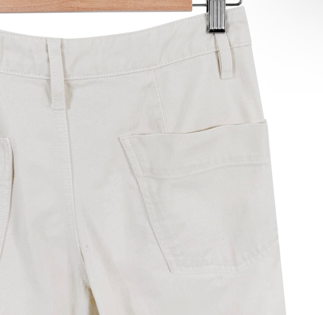 [34] 르메르 여성 파이브 포켓 트위스트 워크웨어 데님 팬츠 아이보리 상품이미지6