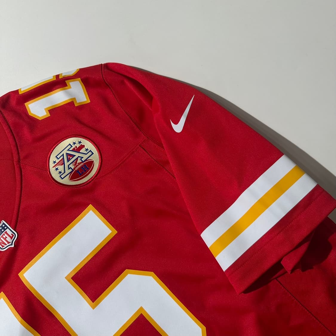 (새상품) 나이키 NFL 켄자스시티 치프스 패트릭 마홈스 풋볼 져지 상품이미지5