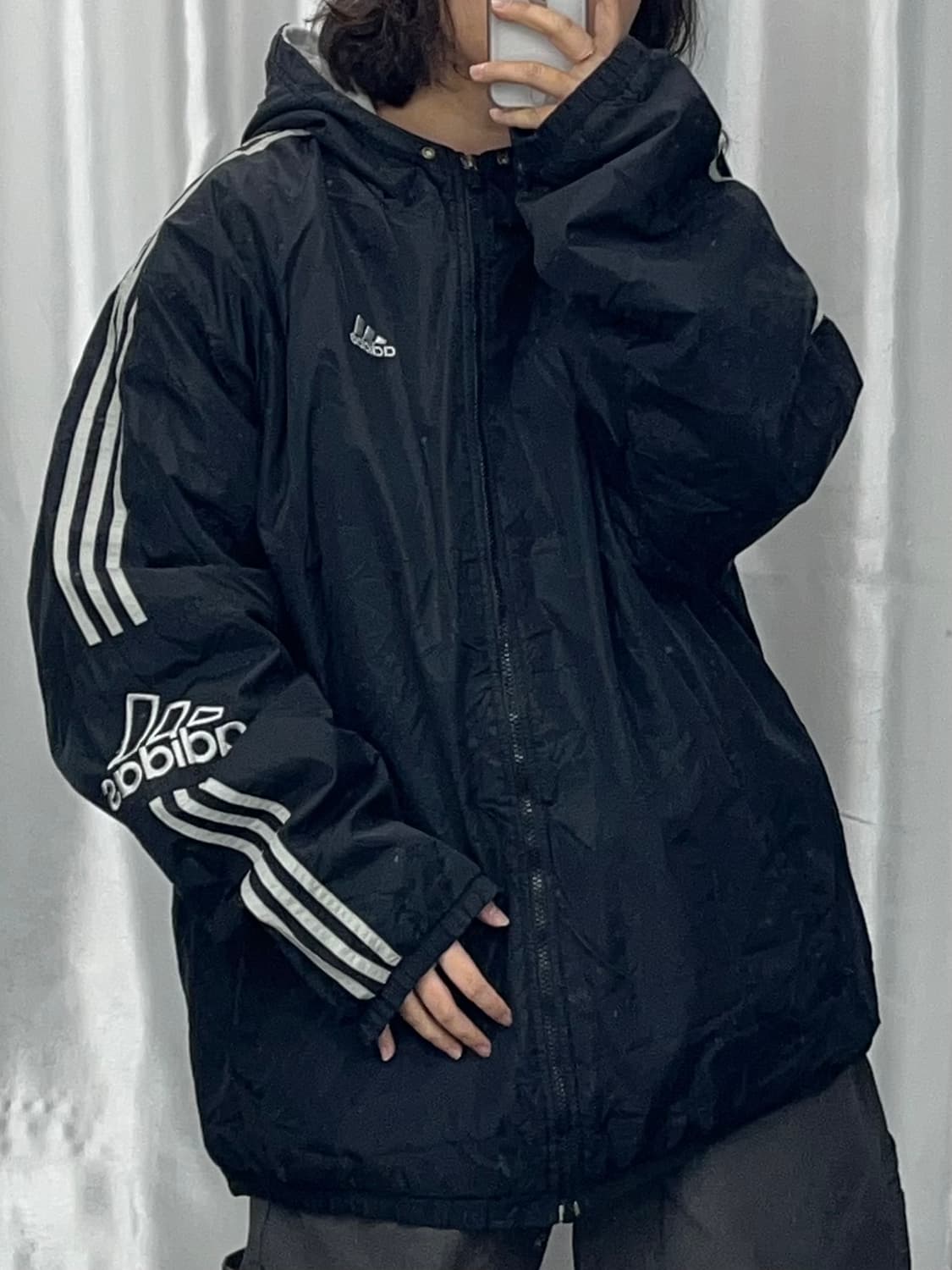 Adidas nylon heavy jumper  상품이미지1