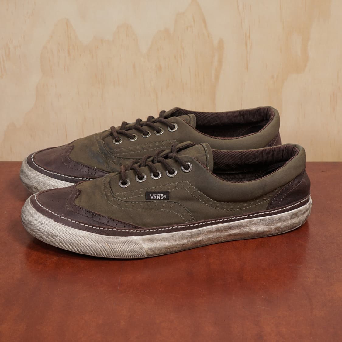 반스 X Barbour 에라 윙팁 스니커즈 상품이미지3