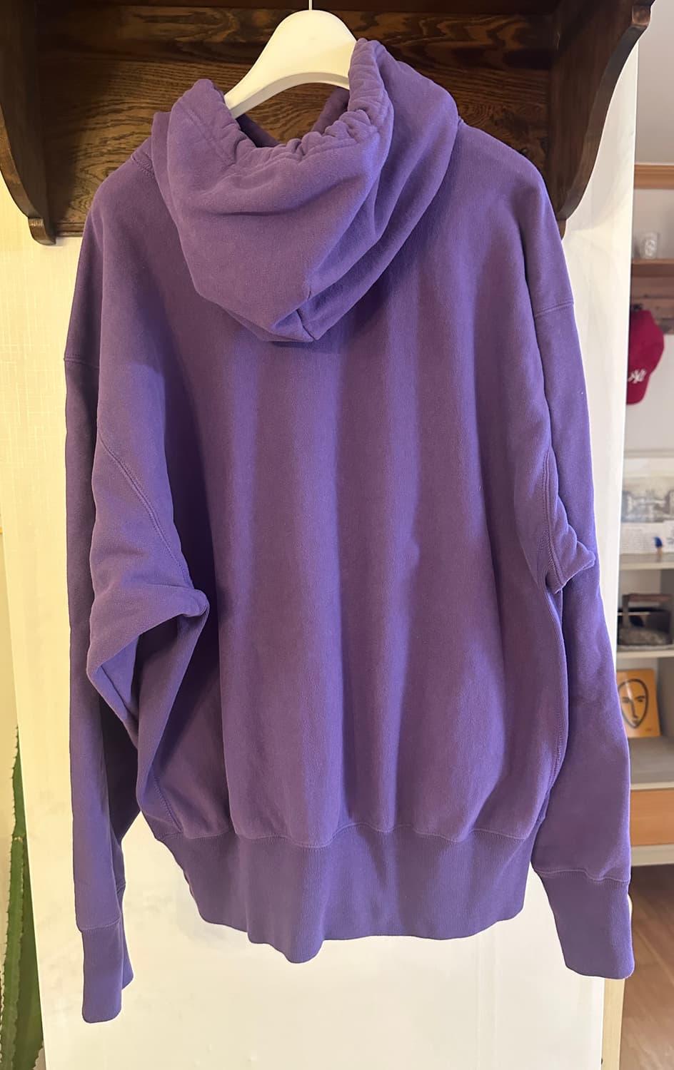 인스크리어 VAN ✖️Inscrire 퍼플 후드티 (S) 상품이미지2