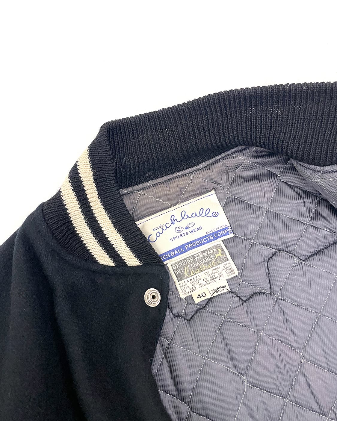 캐치볼 스포츠웨어 바시티 자켓 / 40 상품이미지6