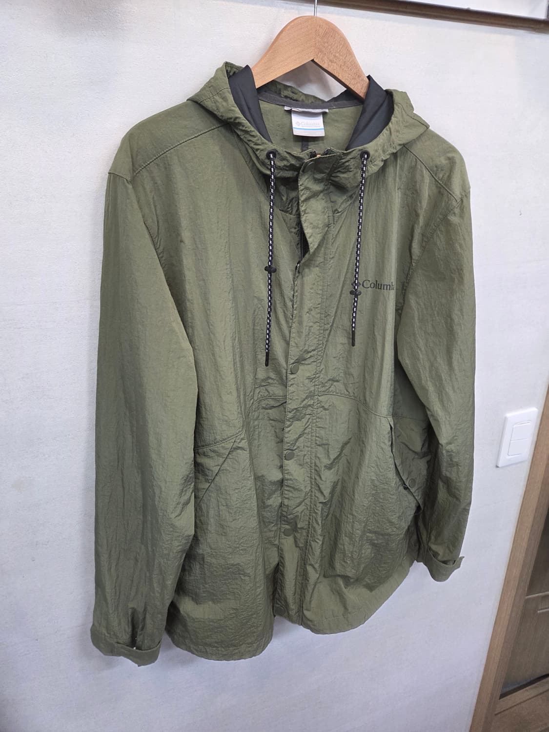 컬럼비아 나일론 경량 바람막이 후드자켓 xxl 상품이미지5