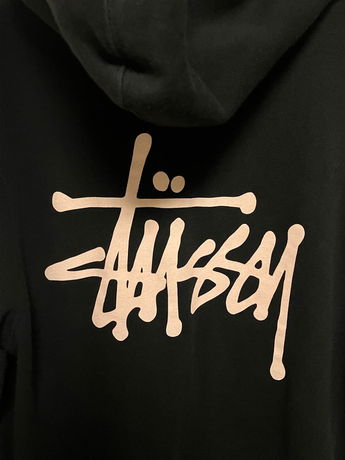 유일매물 딸기우유 핑크 블랙핑크 스투시 후드집업 상품이미지2