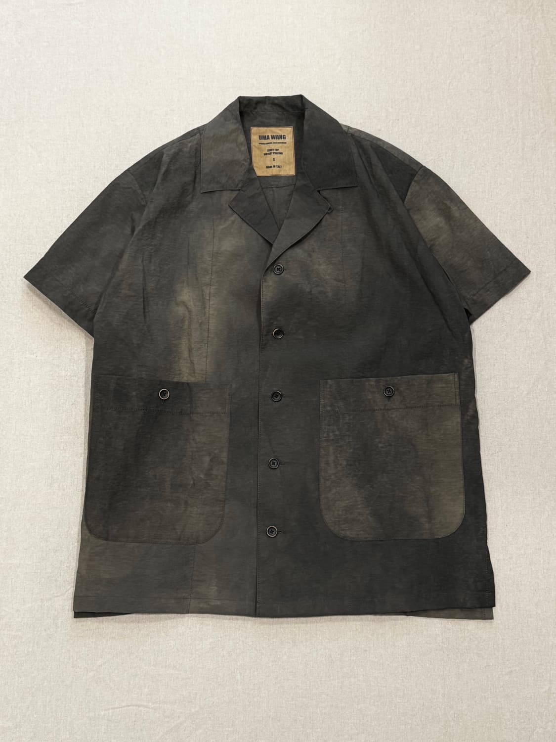 Uma Wang 우마왕 25ss 테리 셔츠 상품이미지3
