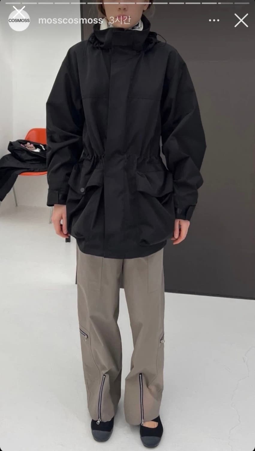 COSMOSS 코스모스 포켓 자켓 블랙 상품이미지9