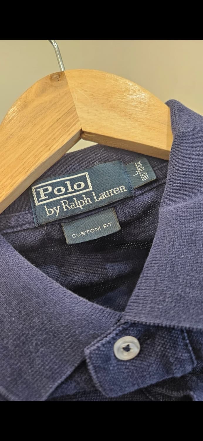 폴로 랄프로렌 네이비 긴팔 카라티 L(100)사이즈 상품이미지3