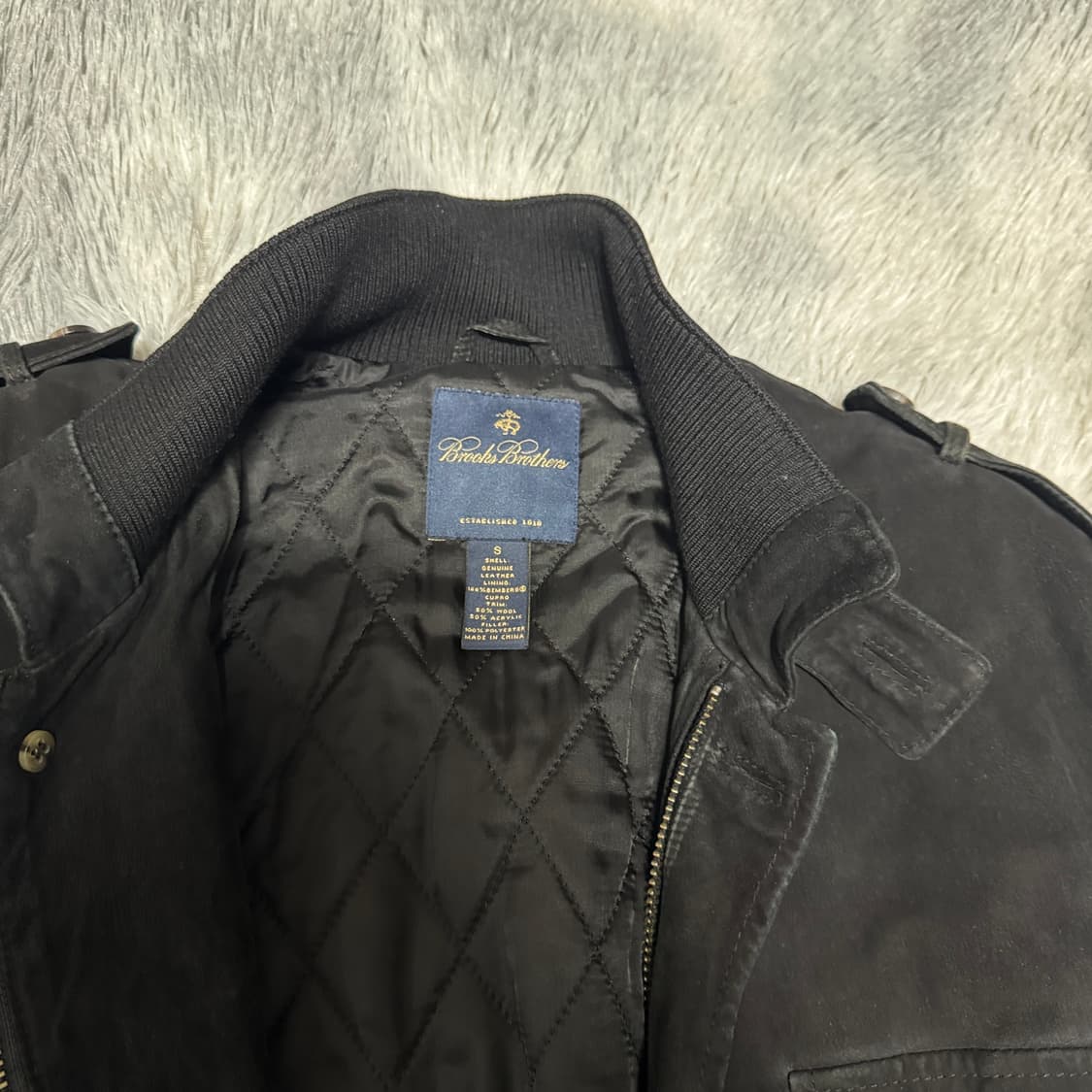 브룩스브라더스 스웨이드 울 헌팅자켓 S사이즈 상품이미지4