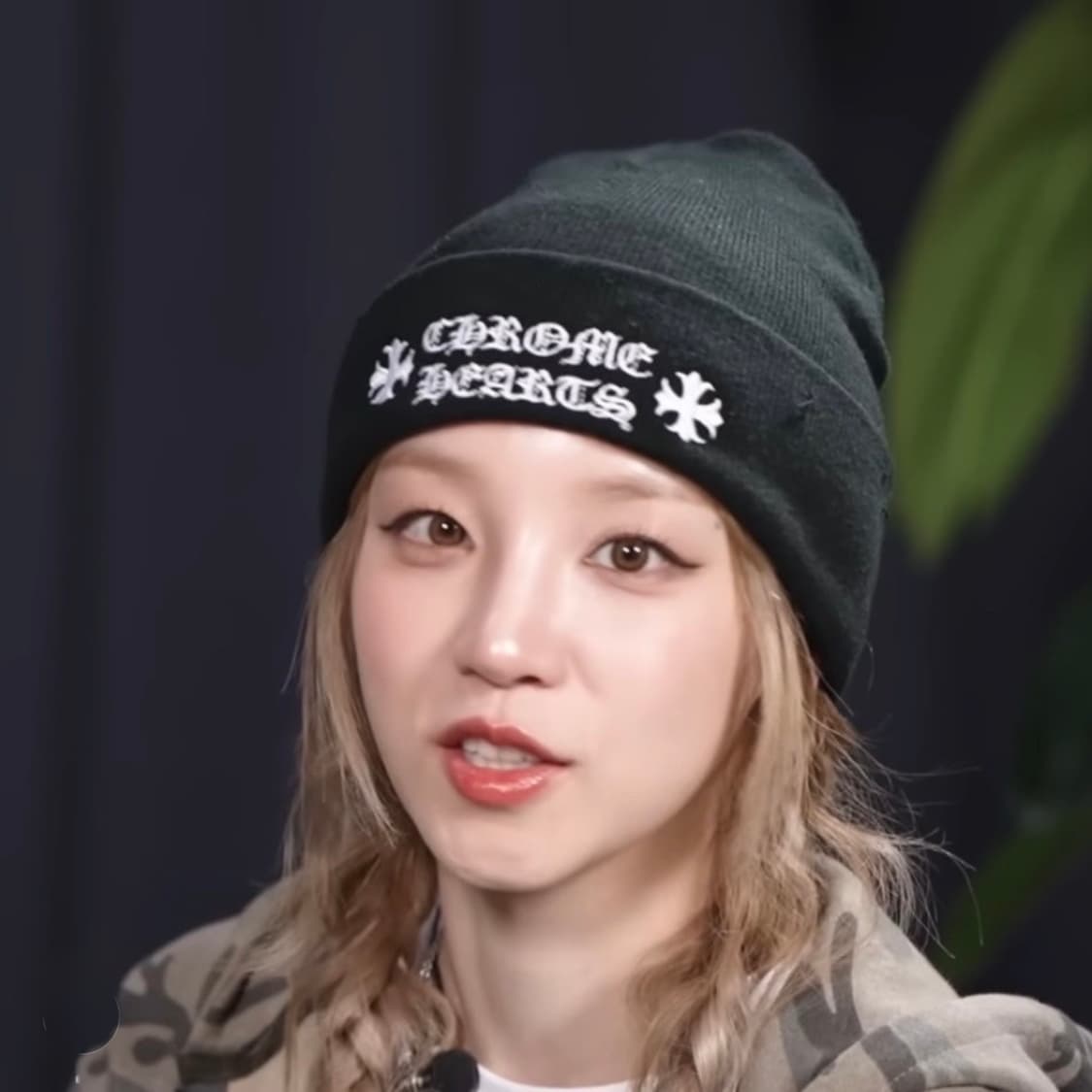 [S+급/OS] 크롬하츠 로고 비니 블랙 상품이미지7