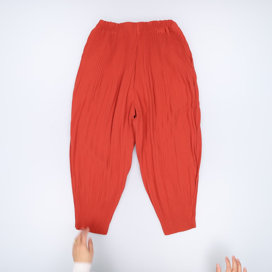 F 쿠키 여성 플리츠 팬츠 0323H1 상품이미지2