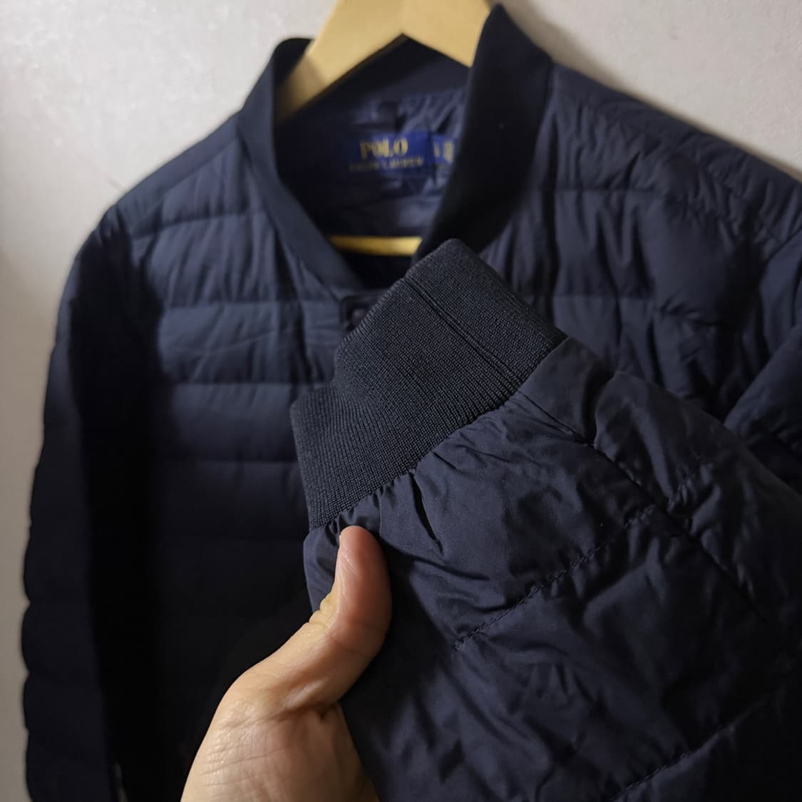 폴로 랄프로렌 오리털 경량 패딩 점퍼 L (105정도) 상품이미지4