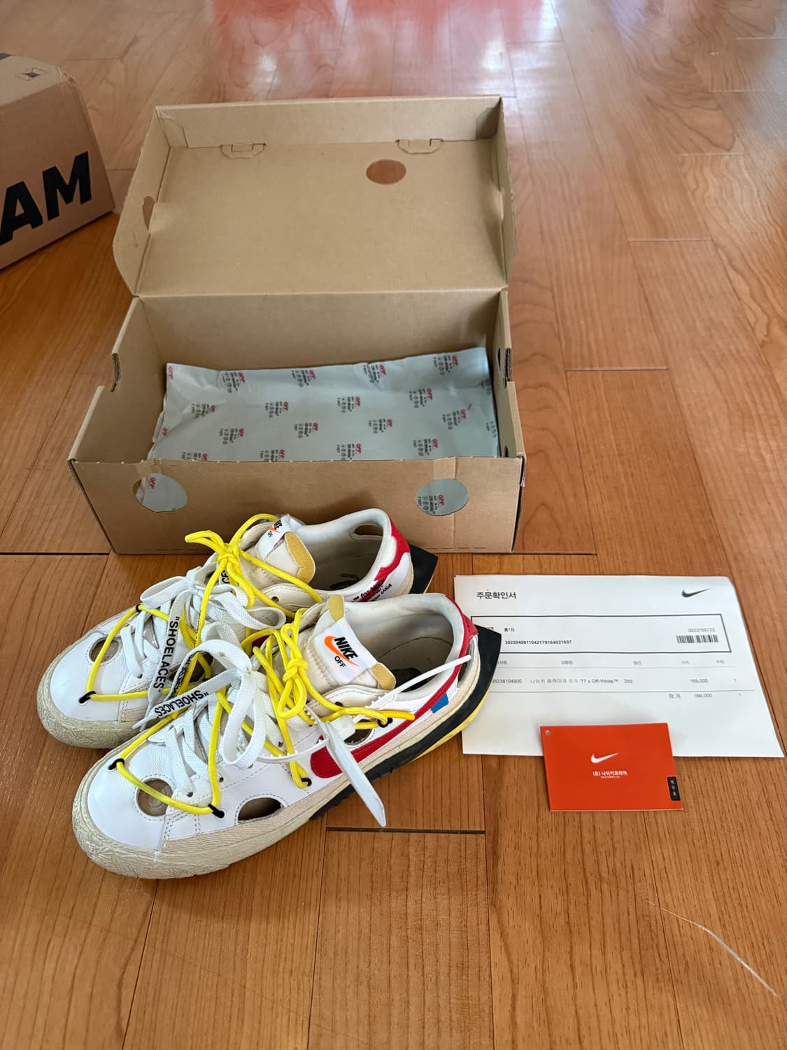 나이키 x 오프화이트 블레이저 로우 77 상품이미지2