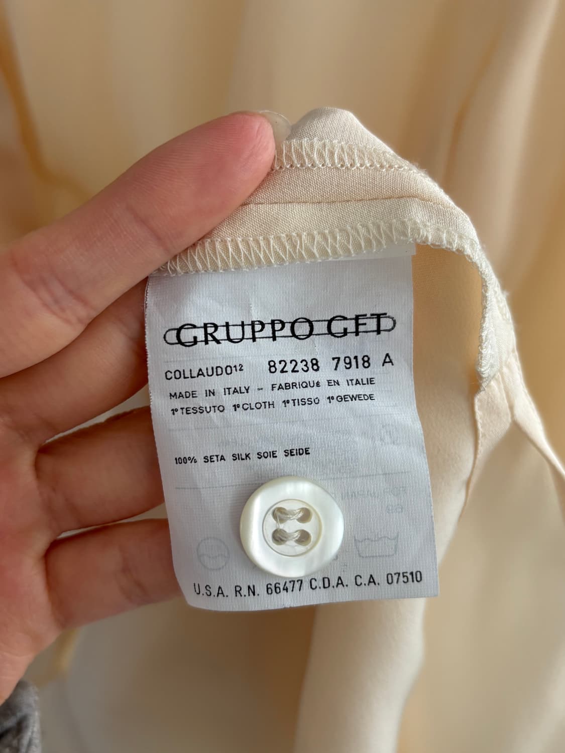 Valentino 발렌티노 90‘s 실크 셔츠 상품이미지10