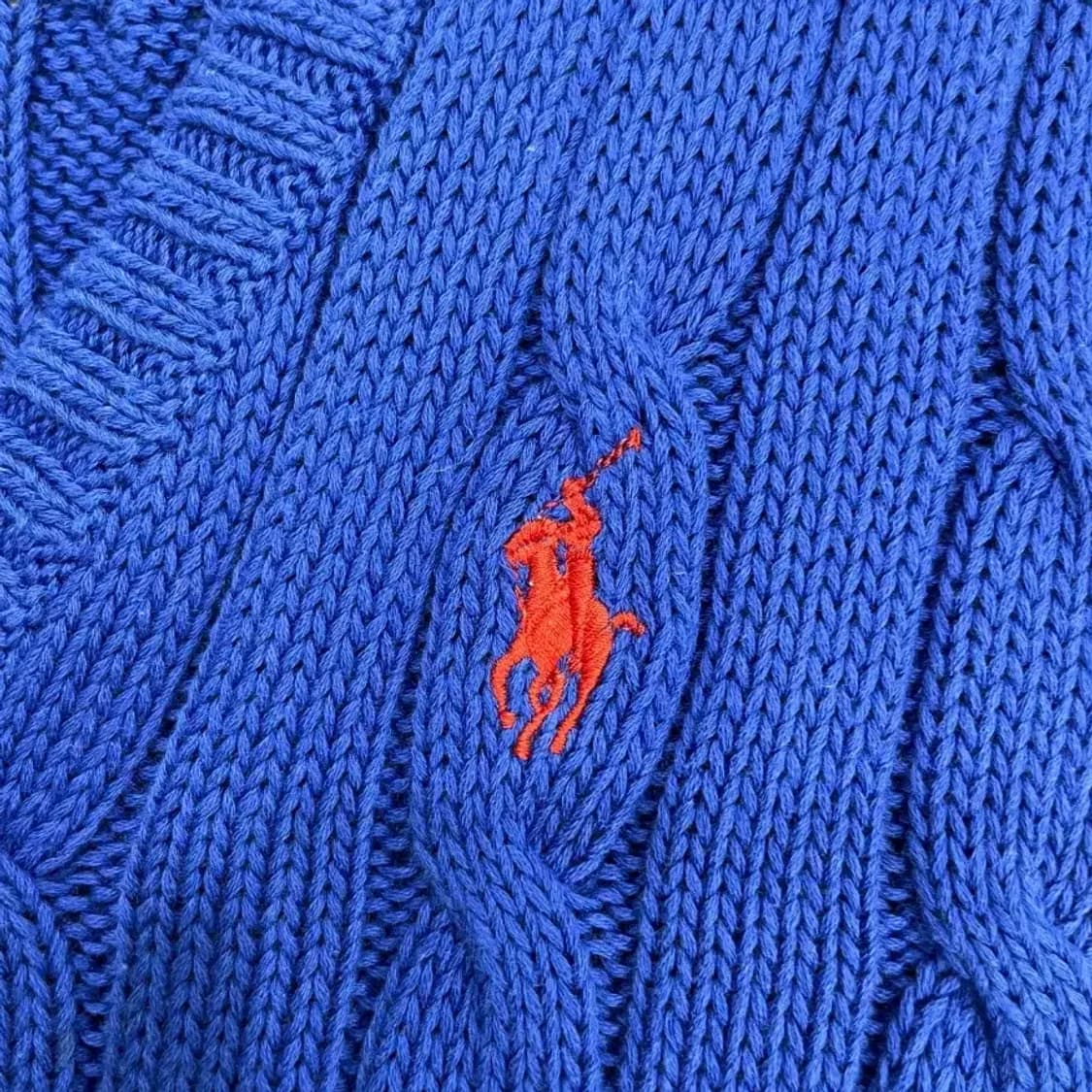 [정품] 폴로 랄프로렌 피마코튼 케이블 브이넥 니트 44~55 상품이미지9