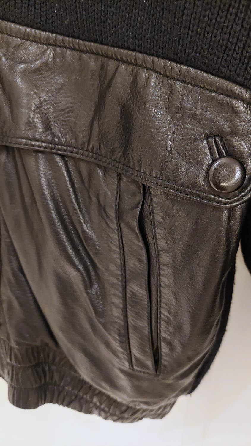 양가죽 울 믹스 재킷 상품이미지7