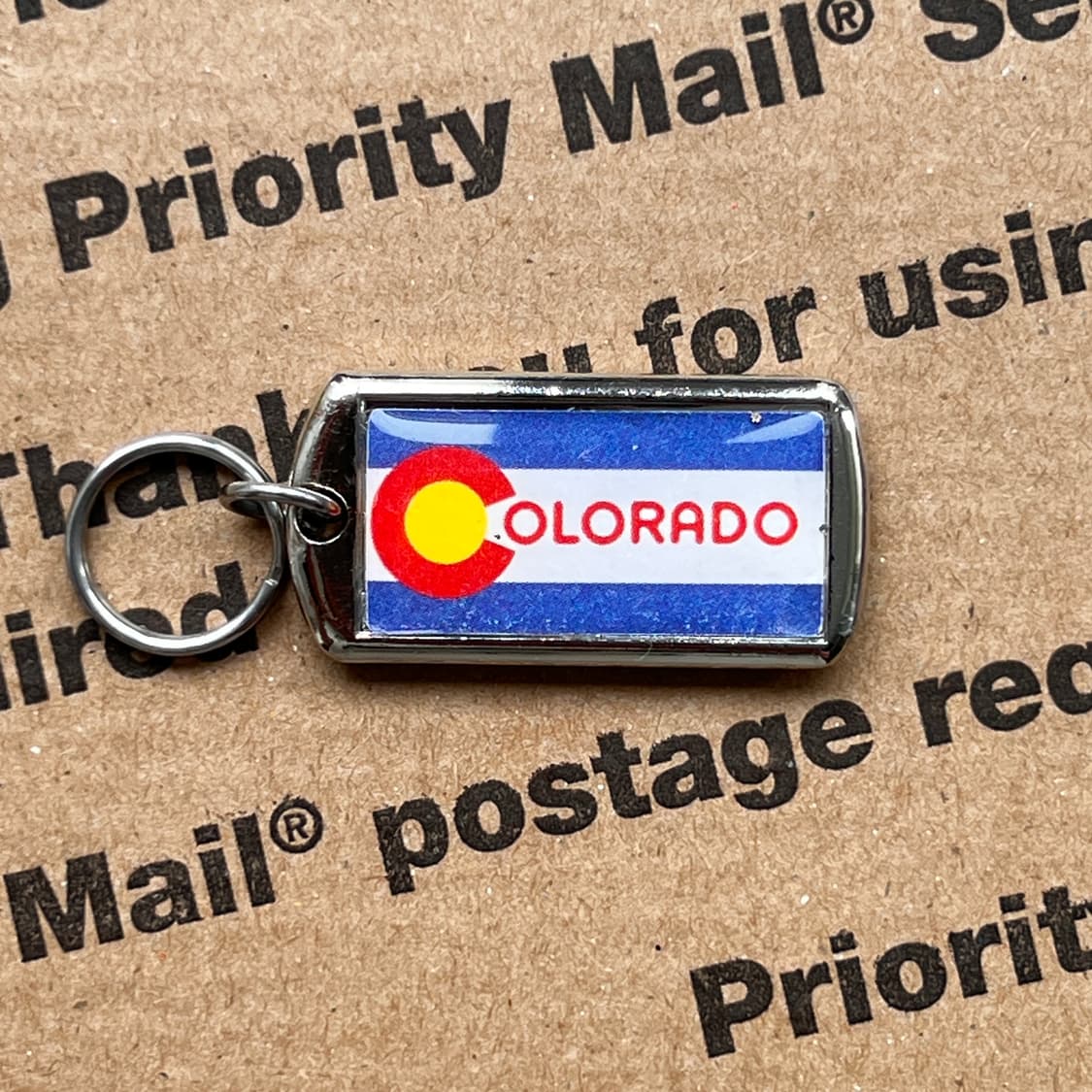 90s vtg Colorado Keyring 상품이미지1