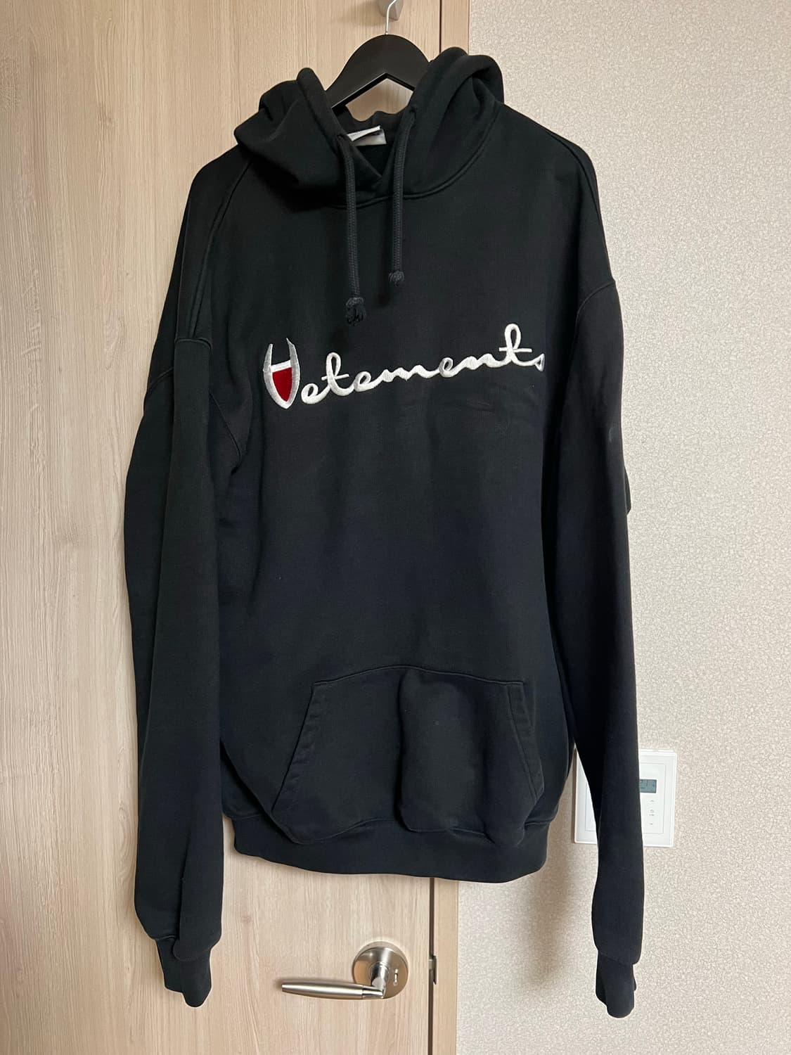 [s] 베트멍 챔피온 패러디 후드티 블랙 상품이미지1