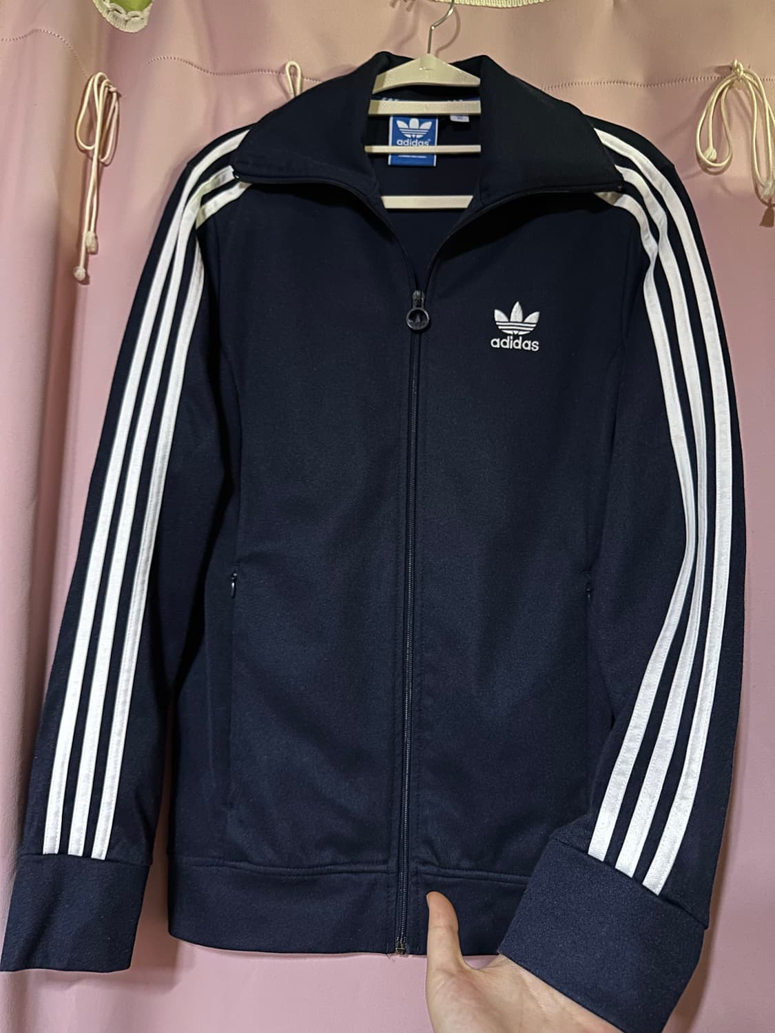 아디다스져지 아디다스 유로파 네이비 트랙탑 95사이즈 불꽃져지 집업 상품이미지1