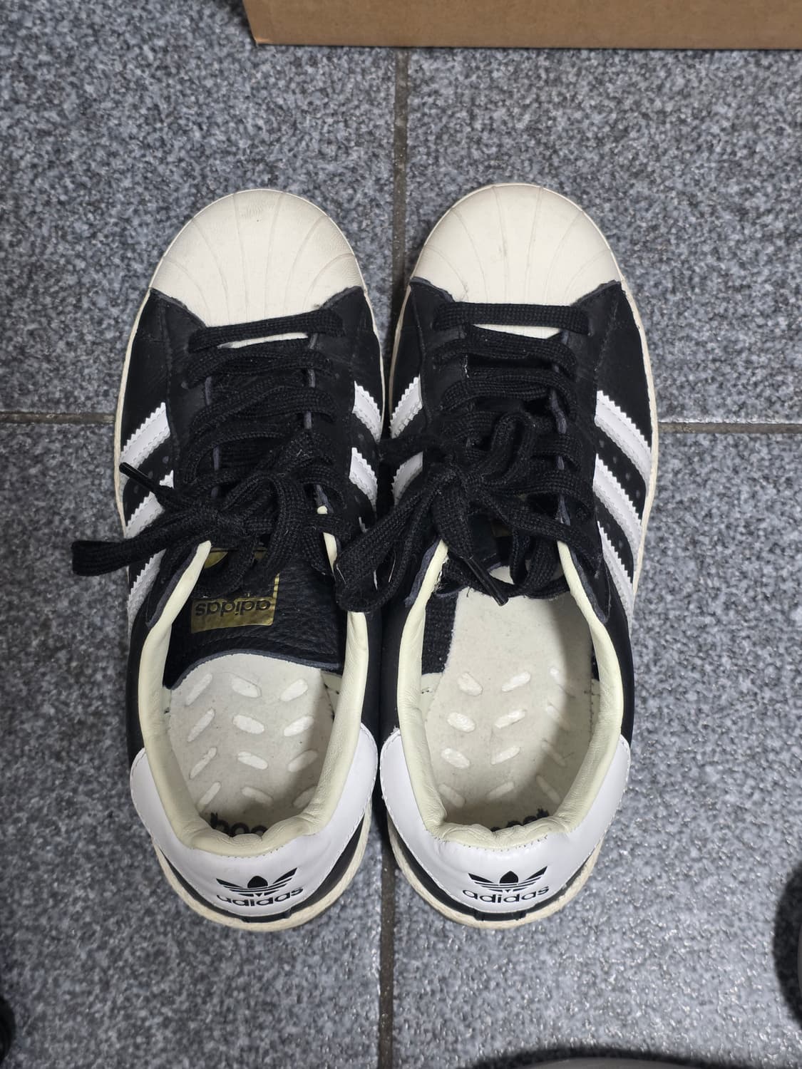 아디다스 슈퍼스타 클라우드 블랙 230 상품이미지1