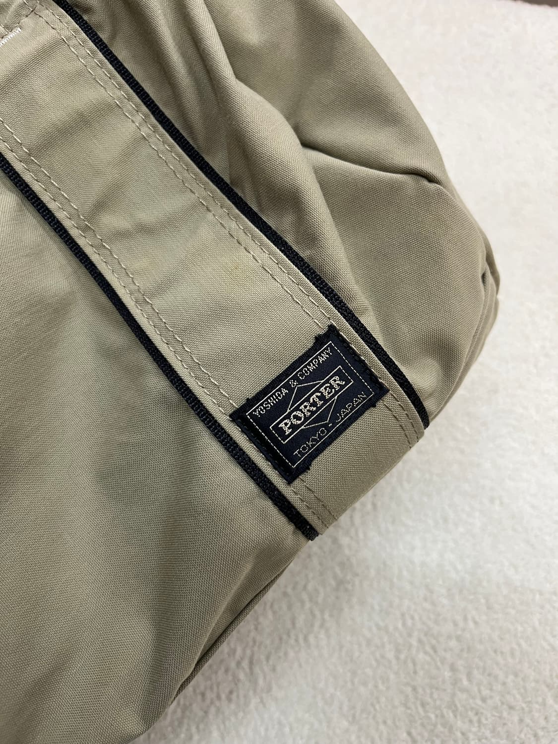 포터 코튼 크로스백 베이지 상품이미지6